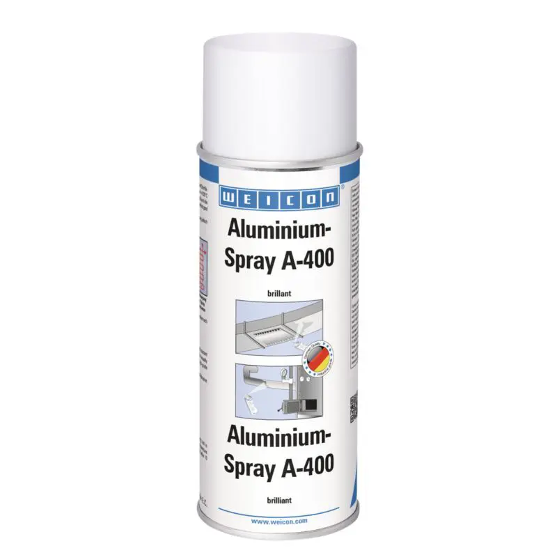 Aluminium-Spray A-400 | 400 ml | Brillant | WEICON